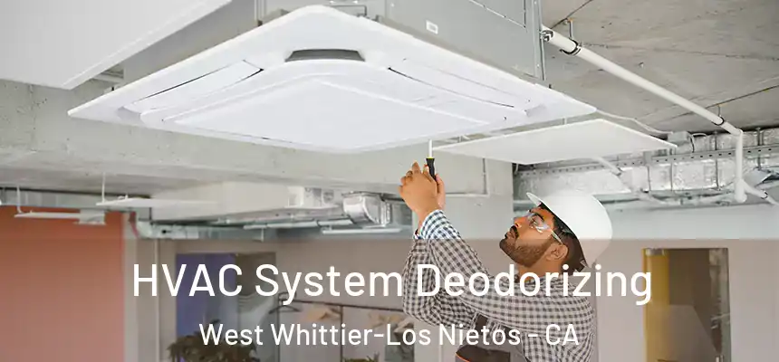 HVAC System Deodorizing West Whittier-Los Nietos - CA
