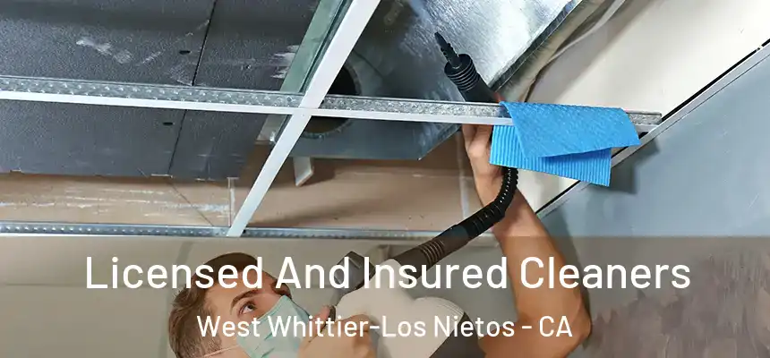 Licensed And Insured Cleaners West Whittier-Los Nietos - CA